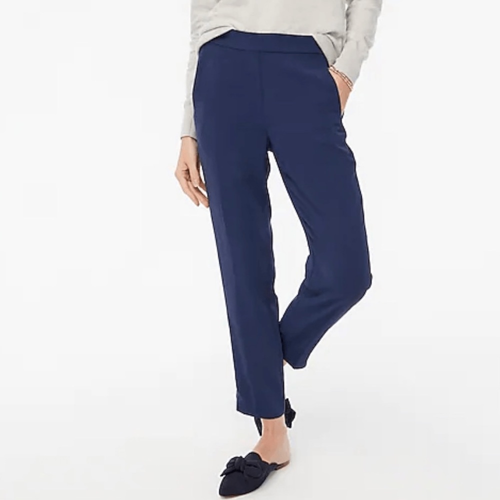 NWT J. Crew Navy Jamie Pant Size 6